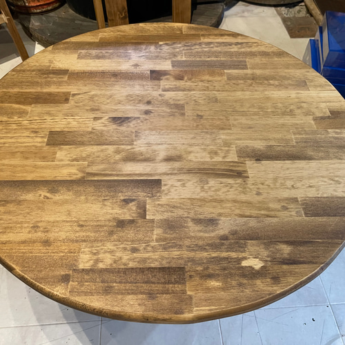 在庫あり 即納 ok hotaru 丸テーブル テーブル 机 ダーク ブラック 杉