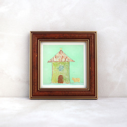 心を癒す教会アート｜月夜の照らす教会とうさぎ｜神聖な光を届ける日本