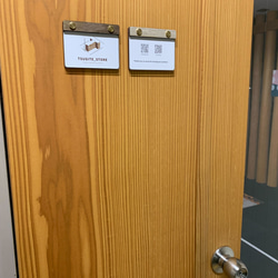 マグネットでくっつく_席次表や置き配指示にも使用できる「ネームプレート」　 11枚目の画像