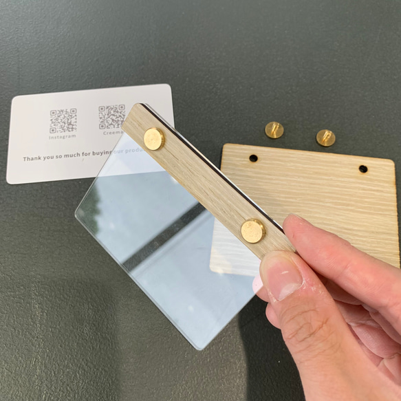 マグネットでくっつく_席次表や置き配指示にも使用できる「ネームプレート」　 6枚目の画像