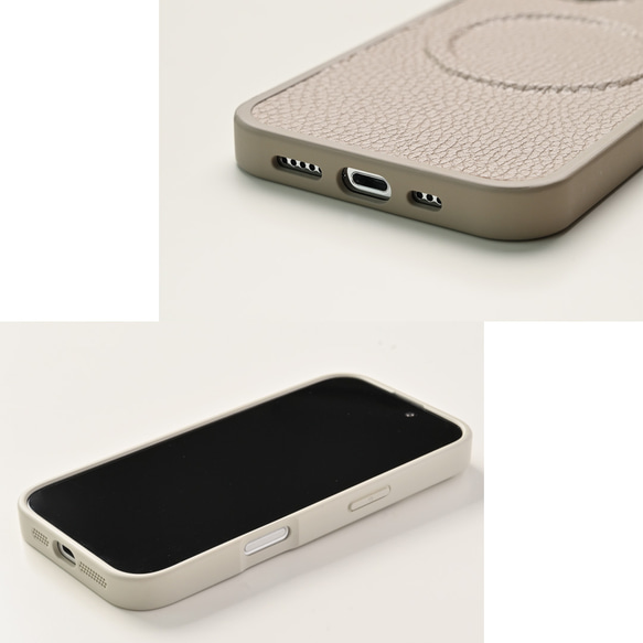 MagSafe対応 iPhone カラーリアケース マグネット 【 Simple 】マグセーフ JA24A 7枚目の画像