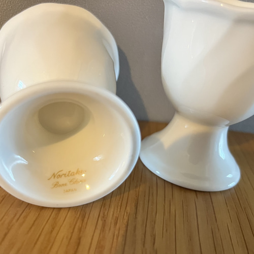国産の古いエッグスタンド Noritake Antique Egg Stand