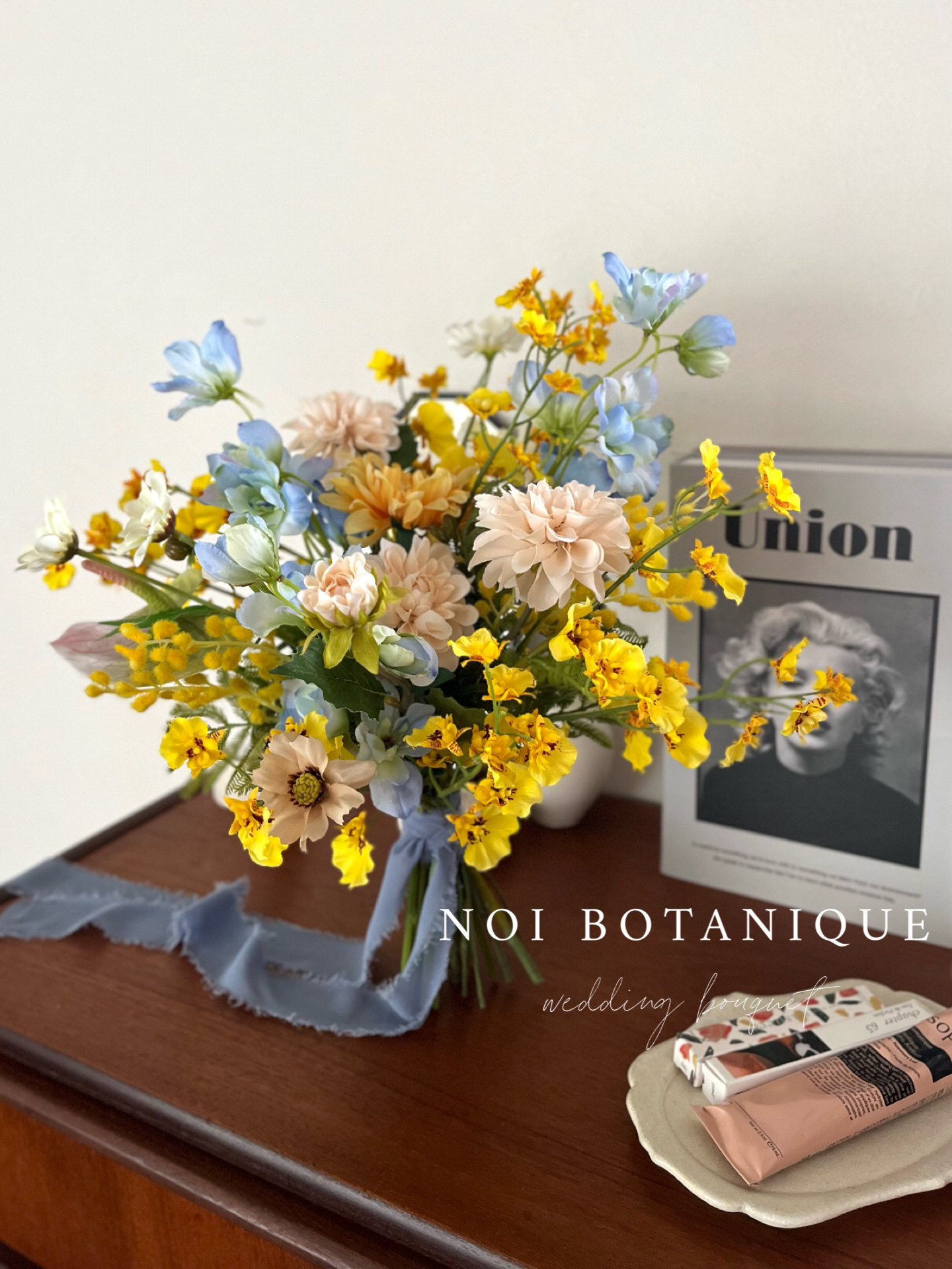 ［wedding］ウェディングブーケ オーダーメイドブーケ ドライフラワーブーケ 造花ブーケ 結婚式 前撮りブーケ