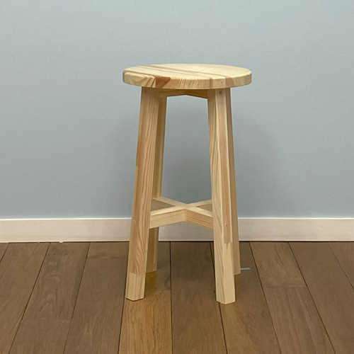木製スツール（ハンドメイド） 木製スツール（スマートタイプ） - Apple tree | minne 国内最大