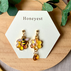 再版 人気No.2 蜂蜜アクセサリー はちみつアクセサリー 蜂蜜