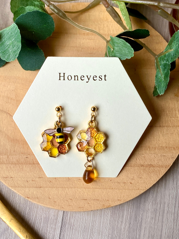 再版 人気No.2 蜂蜜アクセサリー はちみつアクセサリー 蜂蜜