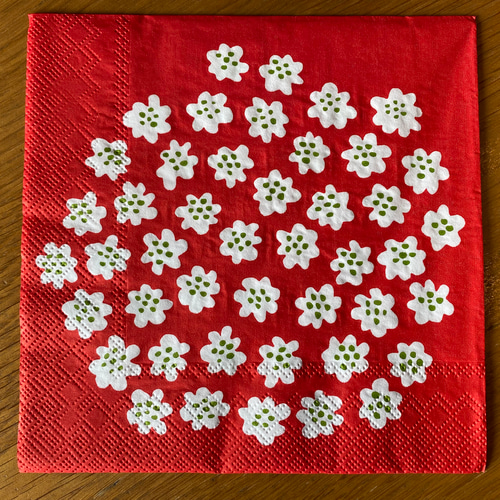 新セット！『人気のmarimekko(マリメッコ) ペーパーナプキン