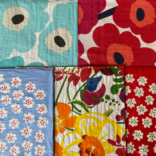 marimekko マリメッコ ペーパーナプキン 240種類から選べる バラ
