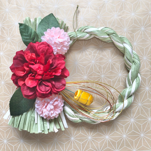 18.しめ縄リース しめ縄リースNo.18