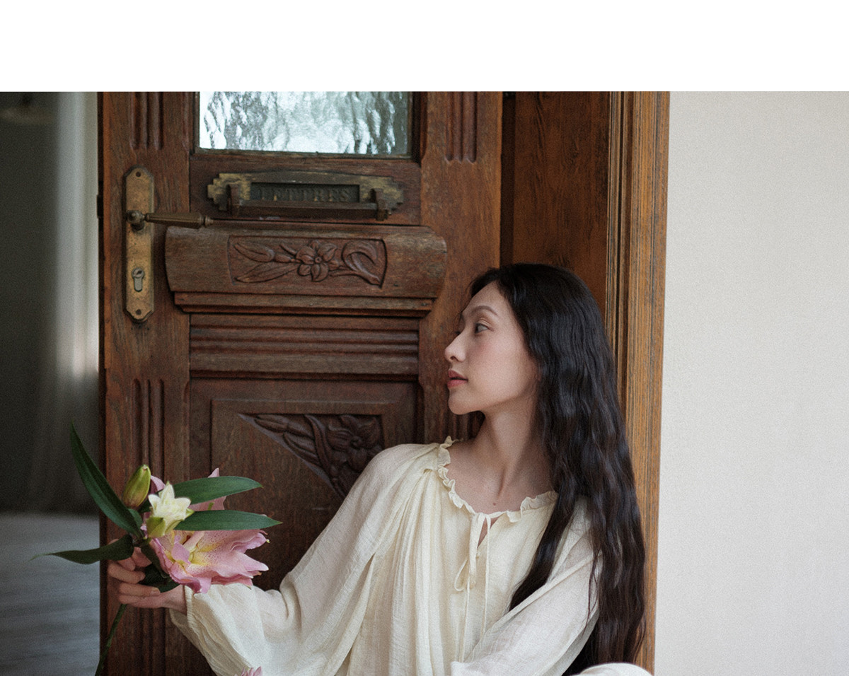 早秋 紐付きロングスカート ゆったり ワンピース、レディース