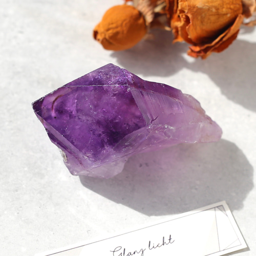 最大の割引 アメジスト ポイント 原石 単結晶 希少 紫水晶 鉱物 天然石 水晶 置物