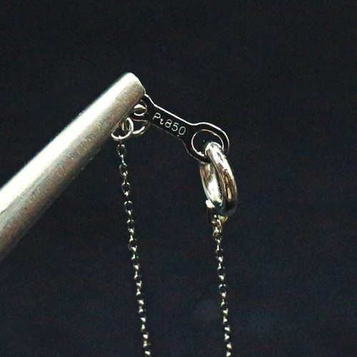 AG-Pt-08 Pt850 ネックレス チェーン 40㎝ ネックレス