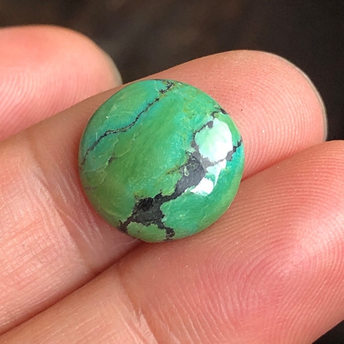 9505 チベタンターコイズ 天然石 天然石 Aun planet（発送は月水金のみ