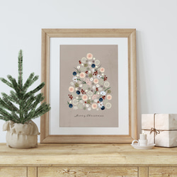 シーグラス アート 小鳥《七色の森》 その他アート K.I.N.O