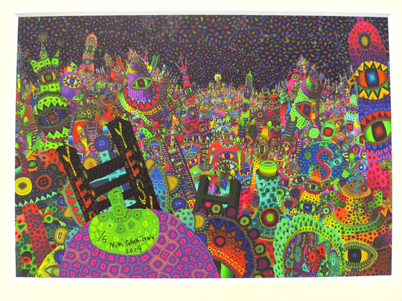 メロンの伝言　　1/5 限定5部　　絵画　版画　高見沢耳 メロンの伝言 1/5 限定5部 絵画 版画 版画 高見沢耳美術店 通販