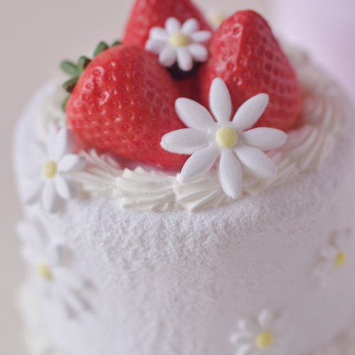 いちごのショートケーキ ディスプレイケーキ クレイケーキ おもちゃ