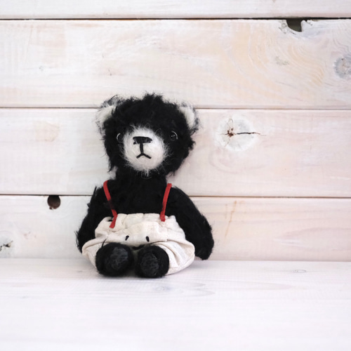 黒くまさんのぬいぐるみ　ぬいぐるみ　テディベア　teddy bear 黒くまさんのぬいぐるみ テディベア teddy bear くま ぬいぐるみ