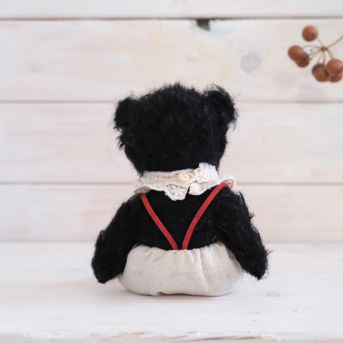 黒くまさんのぬいぐるみ　ぬいぐるみ　テディベア　teddy bear 黒くまさんのぬいぐるみ テディベア teddy bear くま ぬいぐるみ