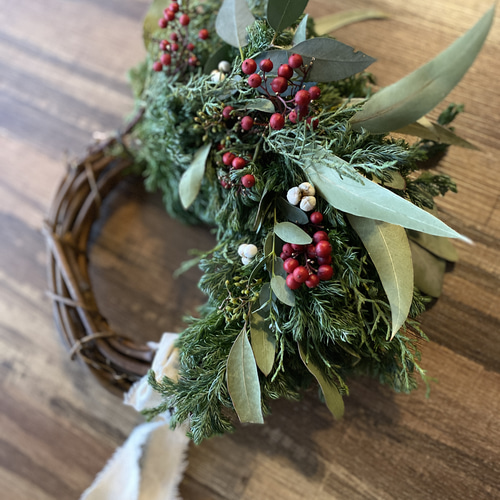 早割☆フレッシュクリスマスリース☆クリスマスリース クリスマス