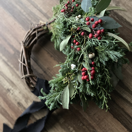 早割☆フレッシュクリスマスリース☆クリスマスリース クリスマス
