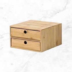 木製彫刻収納棚 引き出し2つ 木製彫刻収納棚 引き出し2つ