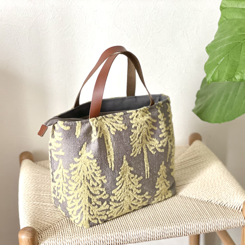 ⚮̈ミナペルホネン metsä yellow かくれんぼトート タック入 トート