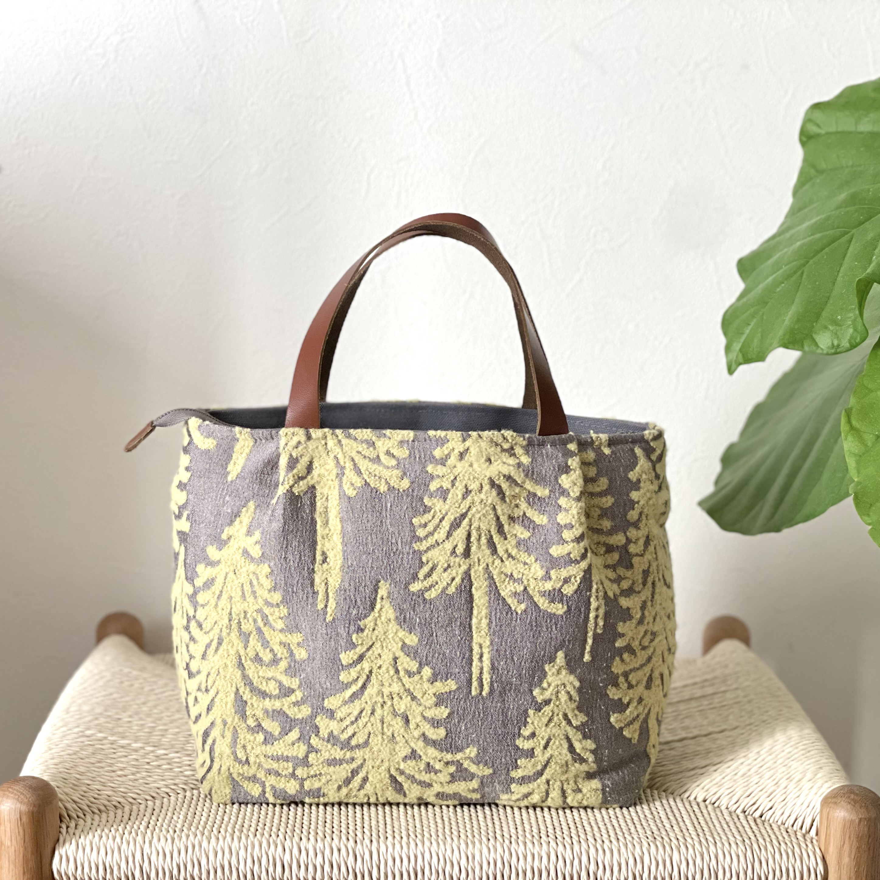 ⚮̈ミナペルホネン metsä yellow かくれんぼトート タック入