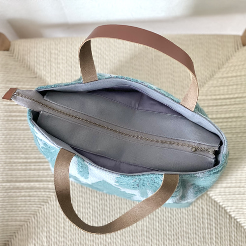 ⚮̈ミナペルホネン metsä グリーン かくれんぼトート タック入 トート