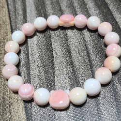 限定1本】デザインブレス 虎牙天珠ブレスレット～珍しい天珠3種類