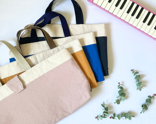 楽天市場】ハンドメイド ピアニカ バッグ ( 肩ひも付き / 無地