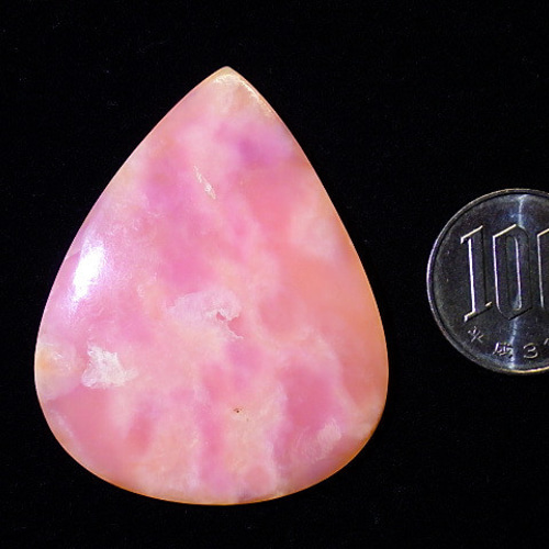 ☆ピンクオパール☆61.4ct/52.3mm☆天然石チェリーオパール
