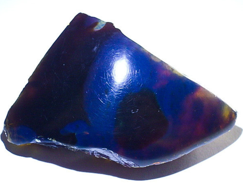 no.0124 ブルーと琥珀とカーネリアン ☆ブルーアンバー☆天然琥珀☆11.4g/53mm☆インドネシア産☆古代樹脂