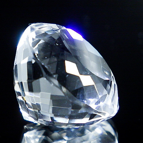 ☆クリア！クリスタル☆22.7ct/18.0mm☆天然石水晶☆ラウンド