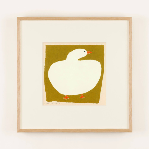 Art frame50/natural + 額装用マット（ポスター30用） タペストリー