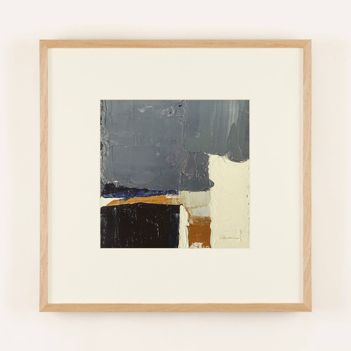 Art frame50/natural + 額装用マット（ポスター30用） タペストリー