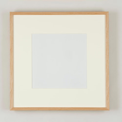 Art frame50/natural + 額装用マット（ポスター30用） タペストリー