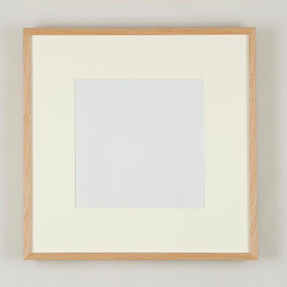 Art frame50/natural + 額装用マット（ポスター30用） タペストリー