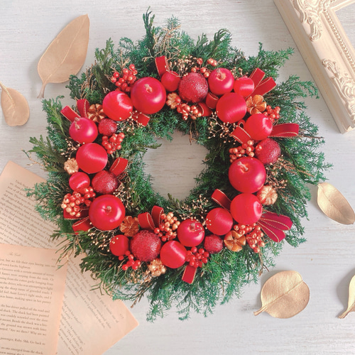 28.クリスマスリース クリスマスリース28cm 早割セール