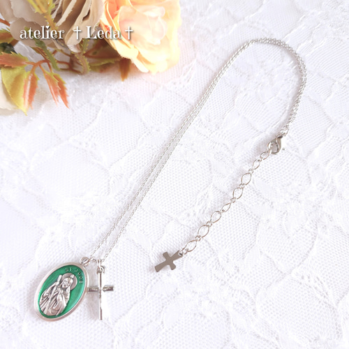 絶望や敗北から立ち上がる人々の守護聖人 ☆聖ユダ・タダイ メダイ