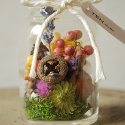 多肉植物寄せ植え〜樹脂粘土レジン(粘土細工)ガーデンピック(五