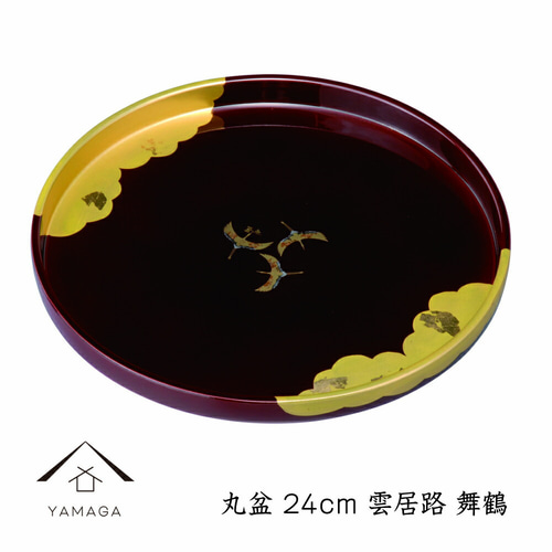 金蒔絵　漆器トレイセット 鶴のデザイン 金蒔絵 漆器トレイセット 鶴のデザイン - メルカリ