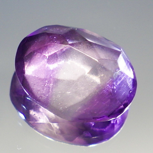 ☆天然ピンクアメジストカット☆4.30ct/12.0mm☆オーバル