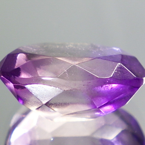 ☆天然ピンクアメジストカット☆4.30ct/12.0mm☆オーバル