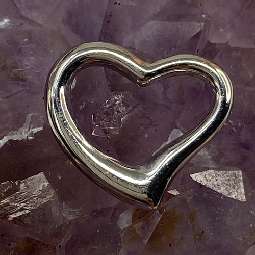 pt900 プラチナ 無垢 ハート ペンダント ペンダントトップ よーだ 通販