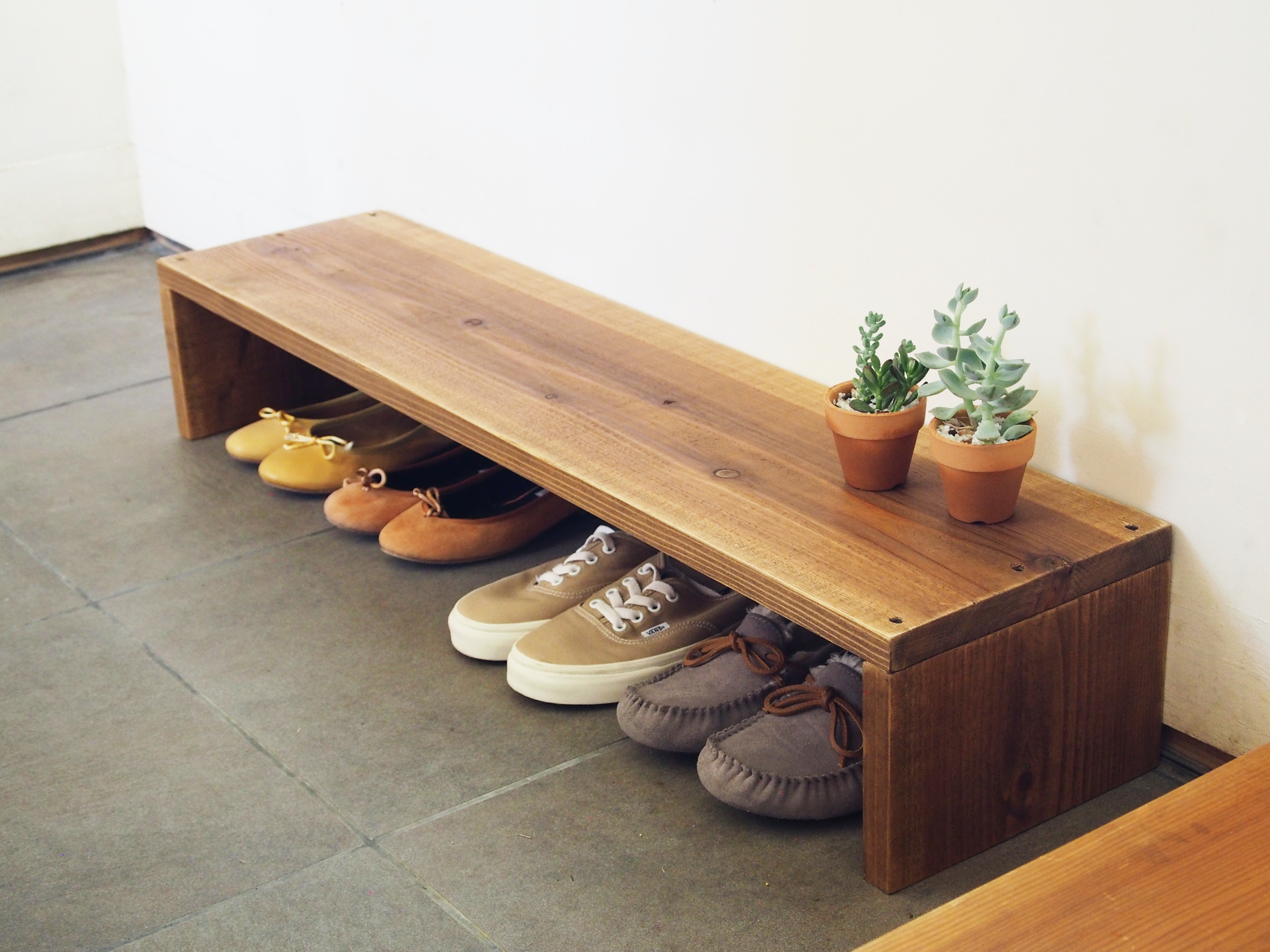 棚　ラック　栃の木　楢