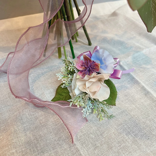ブルベbouquet＊アーティフィシャルフラワーブーケ ウェディング