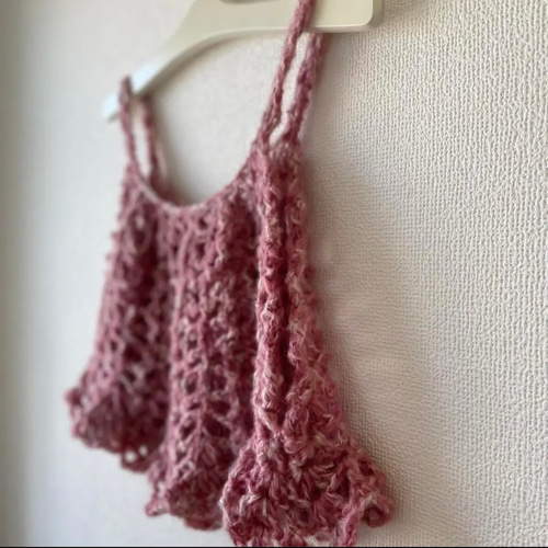 ⭐︎handmade⭐︎手編み ビスチェ ニット・セーター