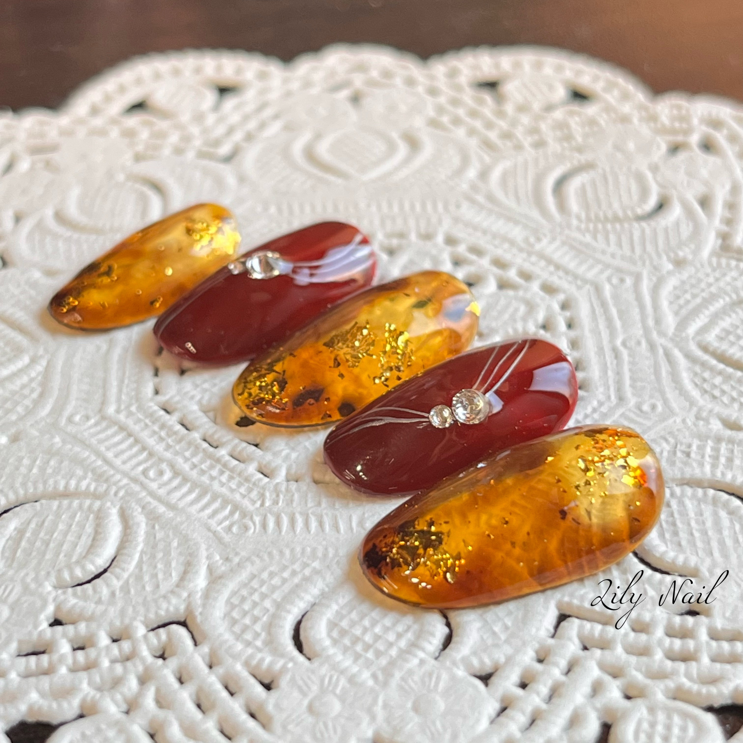 k ネイルチップ ブラック×ピンク シズニルック y2k ネイルチップ ネイルチップ