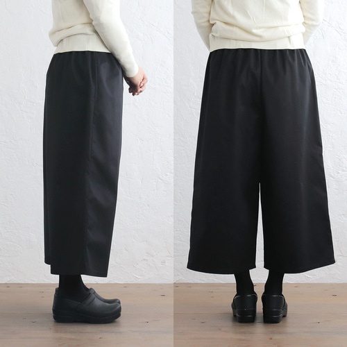 チャコット オールインワン ブラック M クロップドパンツ丈 ショートオールインワン | チャコット