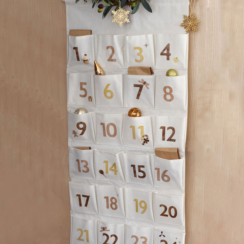 クリスマス アドベントカレンダー　タペストリー クリスマス アドベントカレンダー タペストリー ツリー フェルト